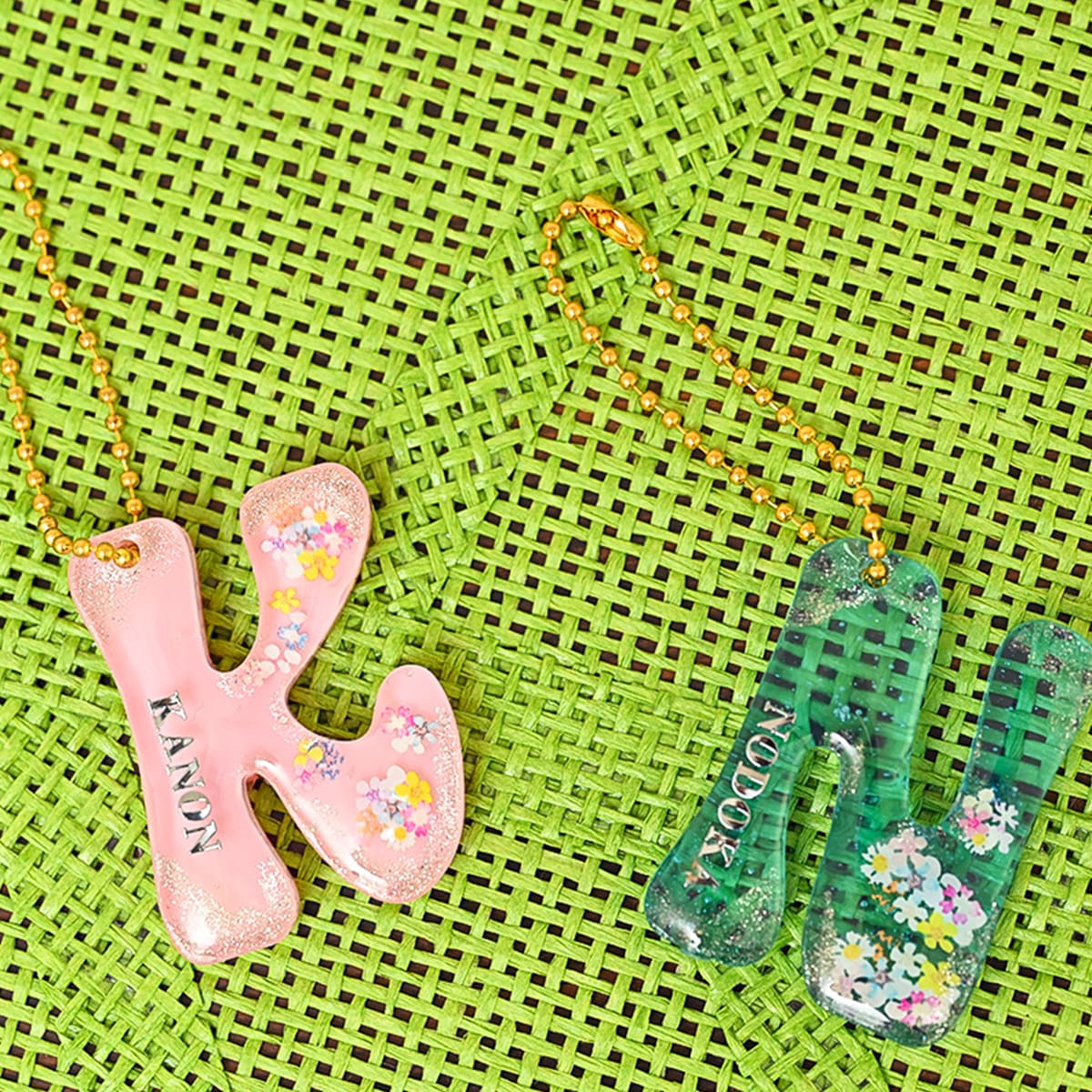 レジンキーホルダー